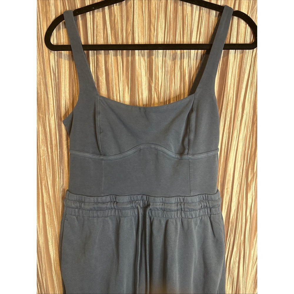 FP Movement Jumpsuit Wide Leg Athleisure One Piece Blue Lounge Womens NWT Size M - Picture 3 of 16
